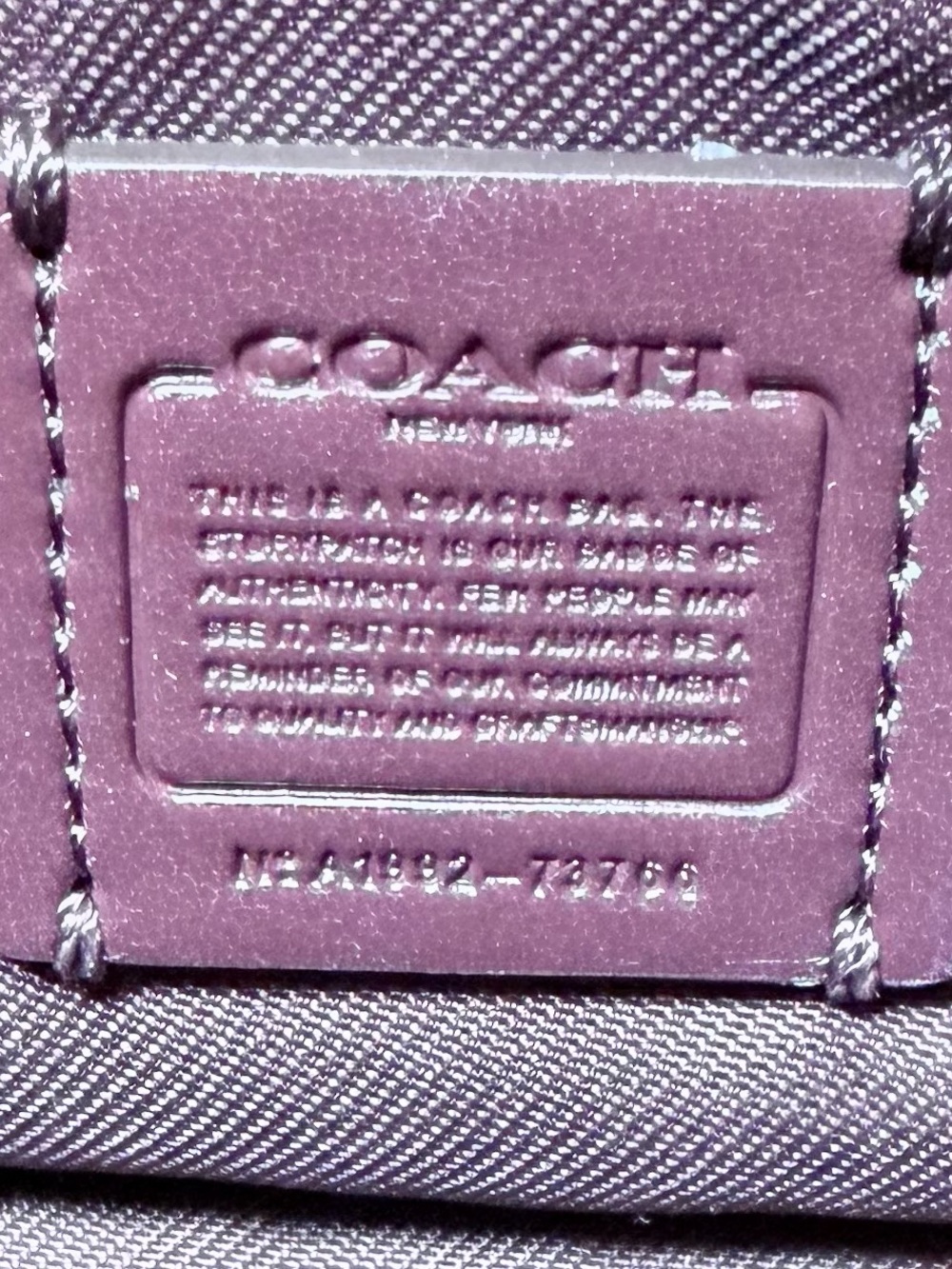 Coach Dreamer 21 Colorblock Leather Satchel Rivets 73766 - Picture 10 of 14